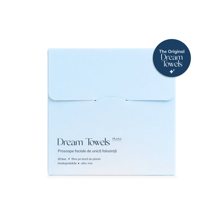 Prosoape faciale de unica folosinta Dream Towels Mini, 10 bucati, Clo Skin 811266