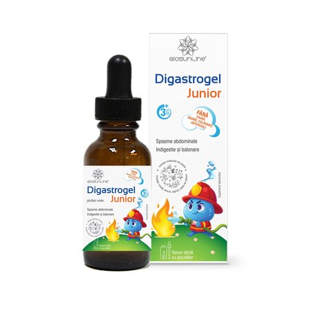 Digastrogel Junior, 3 ani+, 30 ml, BioSunLine