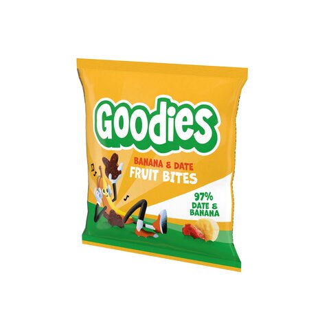 Snack figurine din banane si curmale, 3 ani+, 20 g, Goodies 811581