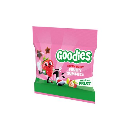 Snack jeleuri de capsuni, 3 ani+, 17 g, Goodies 811590