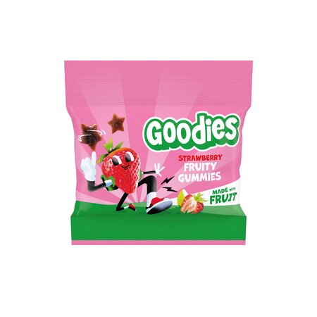 Snack jeleuri de capsuni, 3 ani+, 17 g, Goodies