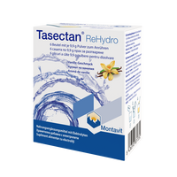 Supliment alimentar cu electroliti Tasectan ReHydro, 6 plicuri, Montavit