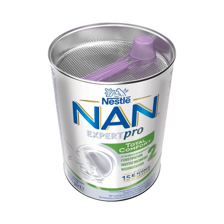Formula speciala de lapte praf Nan Expert Pro Total Confort 2, 800 g, Nestle 811650