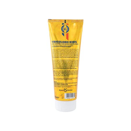 Sampon si gel de dus pentru copii, Aloe Vera, Lamaie si Bergamota, 250 ml, Tricolorii Kids 811686