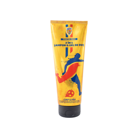 Sampon si gel de dus 2 in 1, Aloe Vera, Portocala Dulce si Salvie, 220 ml, Tricolorii