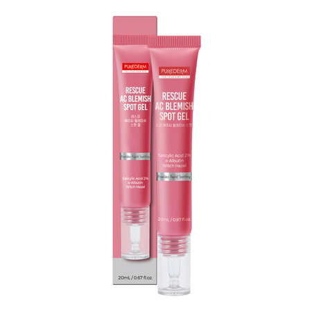 Gel pentru imperfectiuni cu Acid Salicilic 2%, 20 ml, Purderm