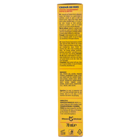 Crema de ras, 70 ml, Tricolorii 811893