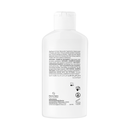Sampon anti-matreata pentru scalp gras Kelual DS Sebocontrol, 100 ml, Ducray 811964
