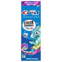 Pasta de dinti pentru copii Kid's Advanced Color Change, Bubblegum, 119 g, Crest