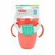 Pahar 360° cu manere Wonder Cup, Diverse culori, 6 luni+, 1 buc,150 ml, Nuby 812099