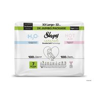 Scutece Natural H2O, marimea 7 XX Large, 20-30 kg, 32 bucati, Sleepy