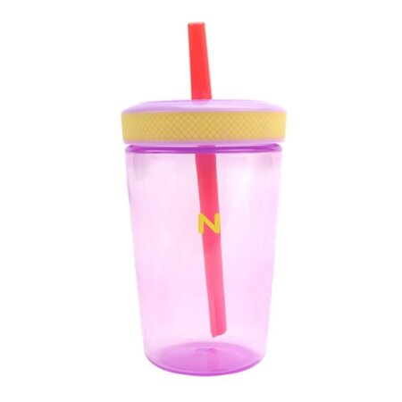 Pahar anti-scurgere cu pa, Diverse culori, 12 luni+, 1 buc, 440 ml, Nuby 812134