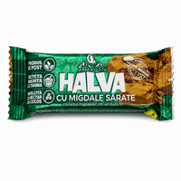 Halva cu Migdale sarate si Nectar de Cocos, 50 g, Ambrozia