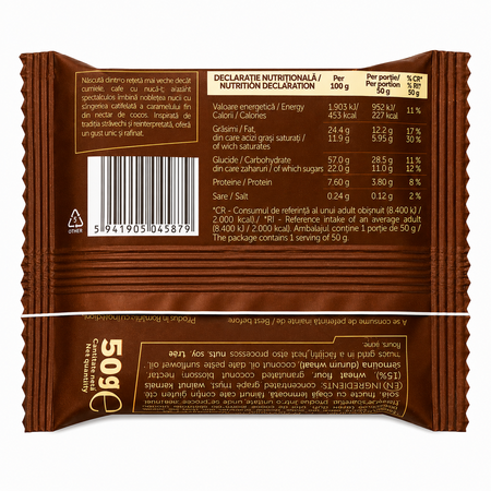 Biscuite din aluat fraged si nuci caramelizate Ma'amoul, 50 g, Ambrozia 812215