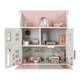 Casuta de papusi cu mobilier din lemn, 3 ani+, 1 bucata, Little Dutch 812353
