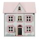 Casuta de papusi cu mobilier din lemn, 3 ani+, 1 bucata, Little Dutch 812351