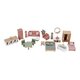 Casuta de papusi cu mobilier din lemn, 3 ani+, 1 bucata, Little Dutch 812349