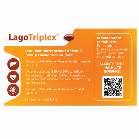 LagoTriplex, 20 capsule moi, Worwag Pharma 812357