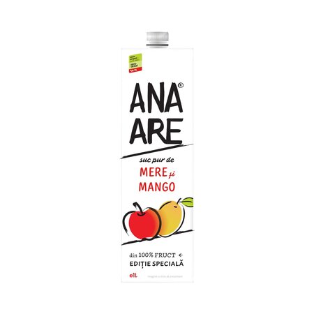 Suc de mere si mango, 1 litru, Ana Are
