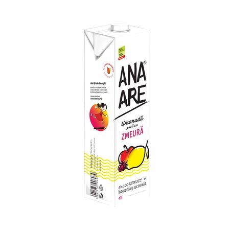 Limonada cu zmeura, 1 litru, Ana Are 812546