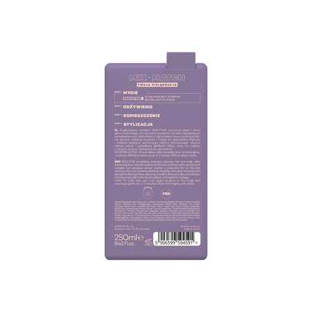 Sampon pentru netezire Smoothie, 250 ml, Hairmate 812572