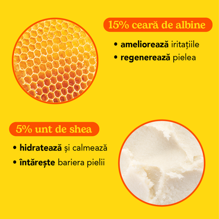 Balsam reparator pentru piele cu Ceara de albine si Morcov Skin Rescue, 100 ml, Beesline 812642