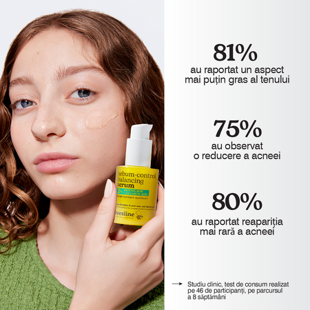 Ser echilibrant pentru controlul sebumului, 30 ml, Beesline 812659