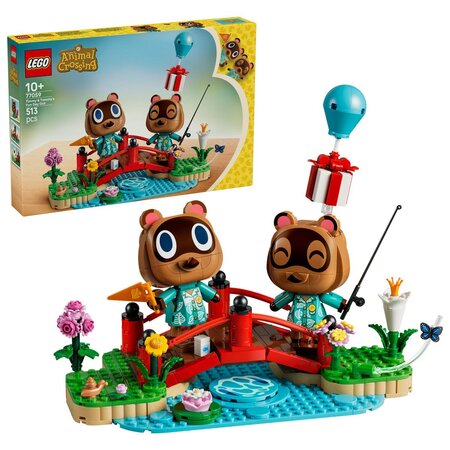 Ziua distractiva a lui Timmy si Tommy Animal Crossing, 77059, + 10 ani, Lego