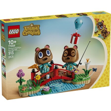 Ziua distractiva a lui Timmy si Tommy Animal Crossing, 77059, + 10 ani, 513 piese, Lego 812843