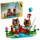 Ziua distractiva a lui Timmy si Tommy Animal Crossing, 77059, + 10 ani, 513 piese, Lego 812842