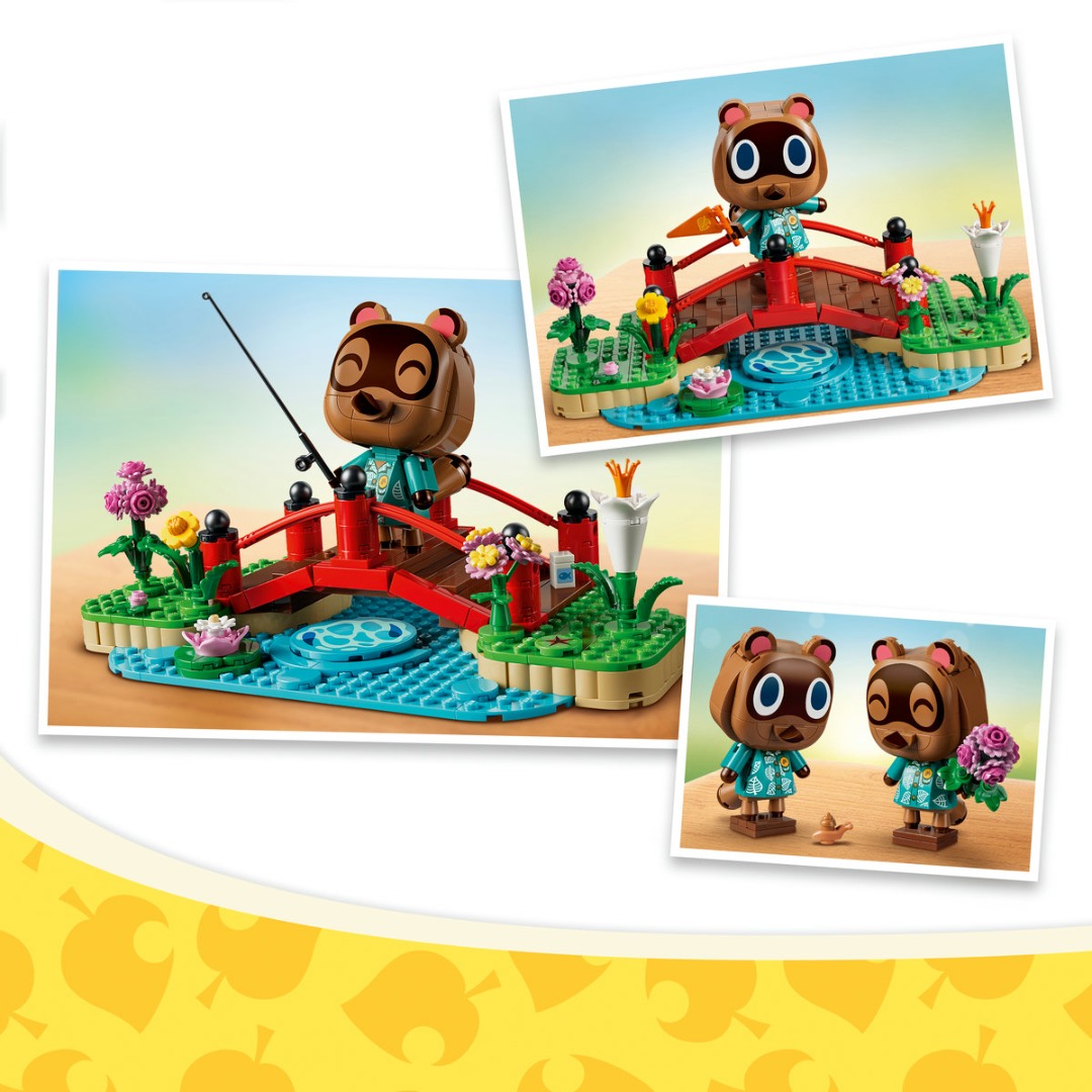 LEGO Animal Crossing 77059 accesorii tematice si fosila