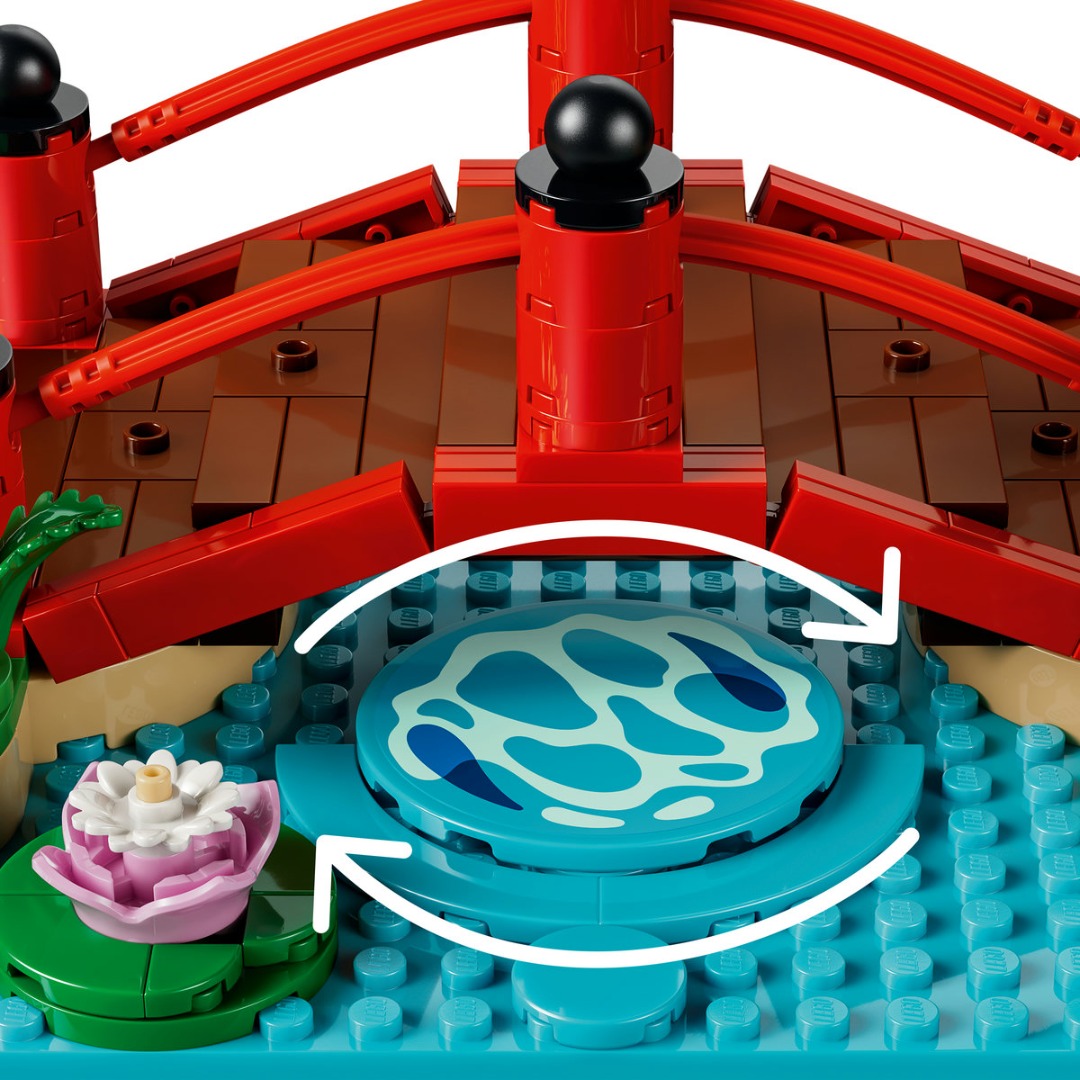 LEGO Animal Crossing 77059 lac si elemente interactive