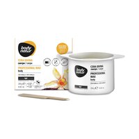 Ceara depilatoare pentru corp cu parfum de Vanilie, 250 g, Body Natur