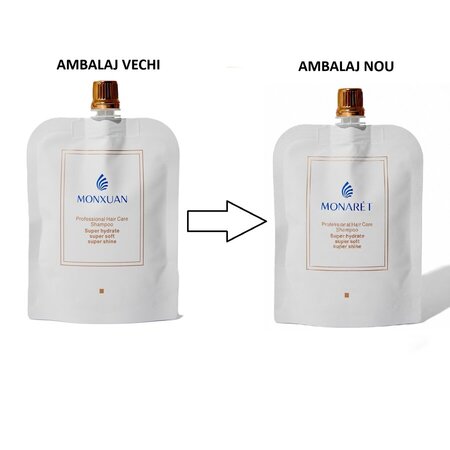Sampon pentru par deteriorat si fara volum Travel, 100 ml, Monaret 812996