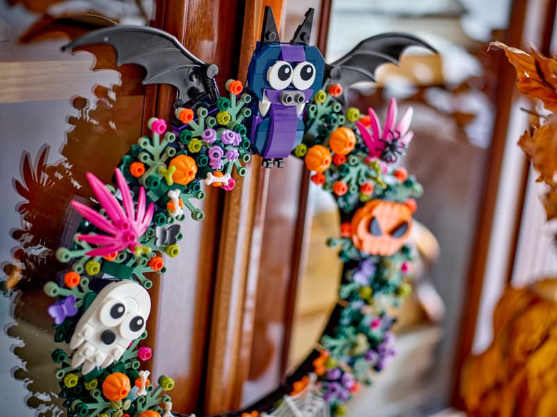 LEGO Coronița de Halloween 40825 decoratiune pentru usa sau perete