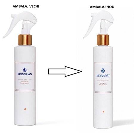 Spray pentru par deteriorat Leave-in, 200 ml, Monaret 813110