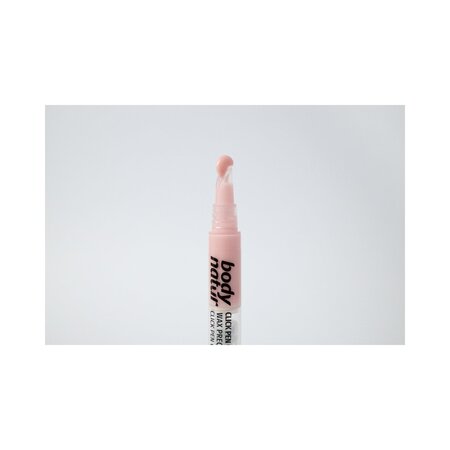Ceara depilatoare faciala tip Click Pen cu extract de Floare de Cires, 3.6 ml + 20 benzi depilatoare, Body Natur 813123
