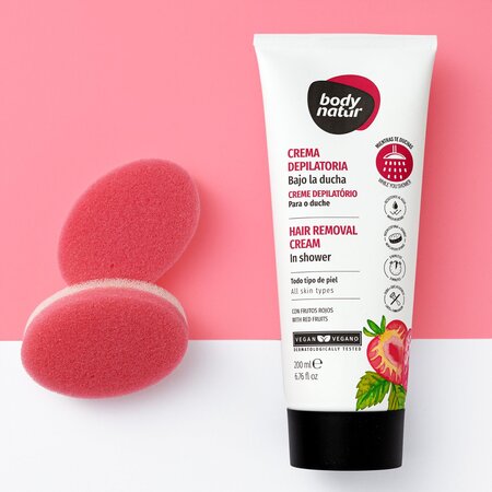 Crema depilatoare pentru utilizare sub dus, 200 ml, Body Natur 813178
