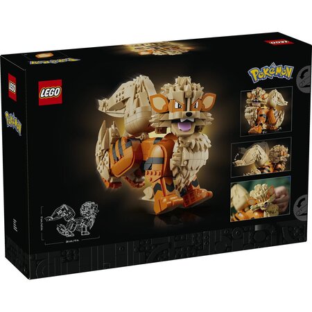 Pokemon Arcanine, 72160, +18 ani, 1190 piese, Lego 813186
