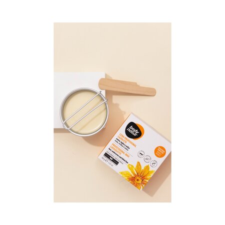 Ceara depilatoare profesionala pentru fata si corp, Galbenele, 100 g, Body Natur 813258