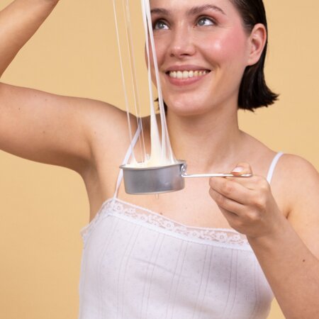 Ceara depilatoare profesionala pentru fata si corp, Galbenele, 100 g, Body Natur 813259