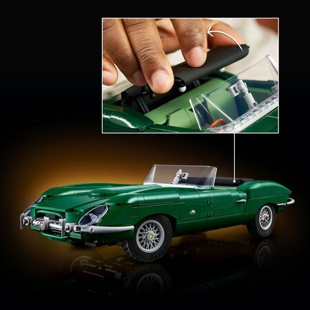 Jaguar E-Type Icons, 11381, + 18 ani, 1673 piese, Lego 813517