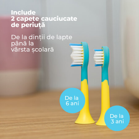 Periuta de dinti electrica sonica pentru copii SC 11, 3 ani+, Beurer 813572