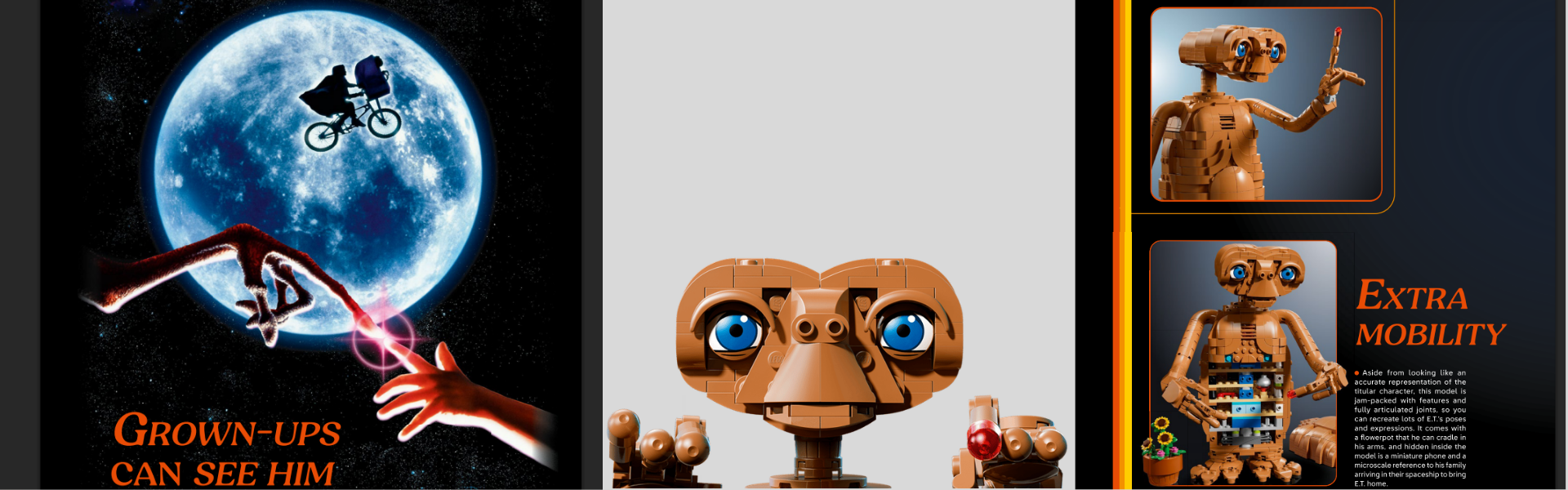 LEGO IDEAS E.T. Extraterestrul 21370