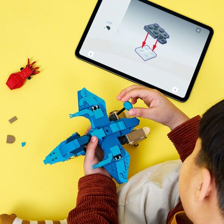 Pui de dinozaur: Pteranodon, 77977, 7 ani+, 373 piese, Lego 813800