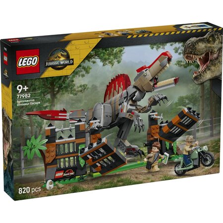 Spinosaurus dezlantuit, + 9 ani, 820 piese, Lego 813830