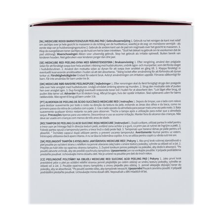 Dischete exfoliante cu Pantenol, Niacinamide si Acid Succinic, 70 bucati, Medicube 813982