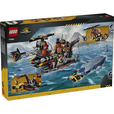 Un Mosasaurus ataca o barca, + 7 ani, 703 piese, Lego 813987