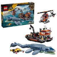 Un Mosasaurus ataca o barca, + 7 ani, 703 piese, Lego