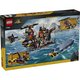 Un Mosasaurus ataca o barca, + 7 ani, 703 piese, Lego 813987